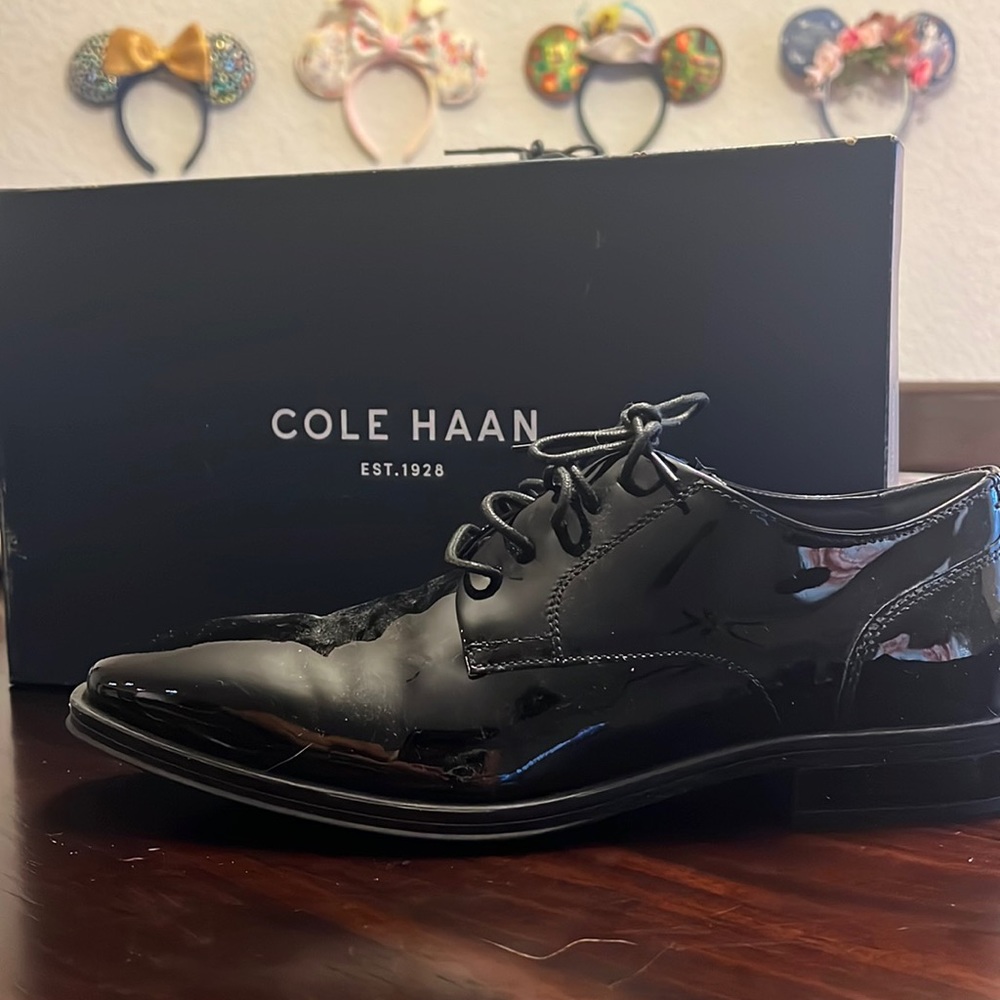 Cole Haan all Black Dress Shoes
